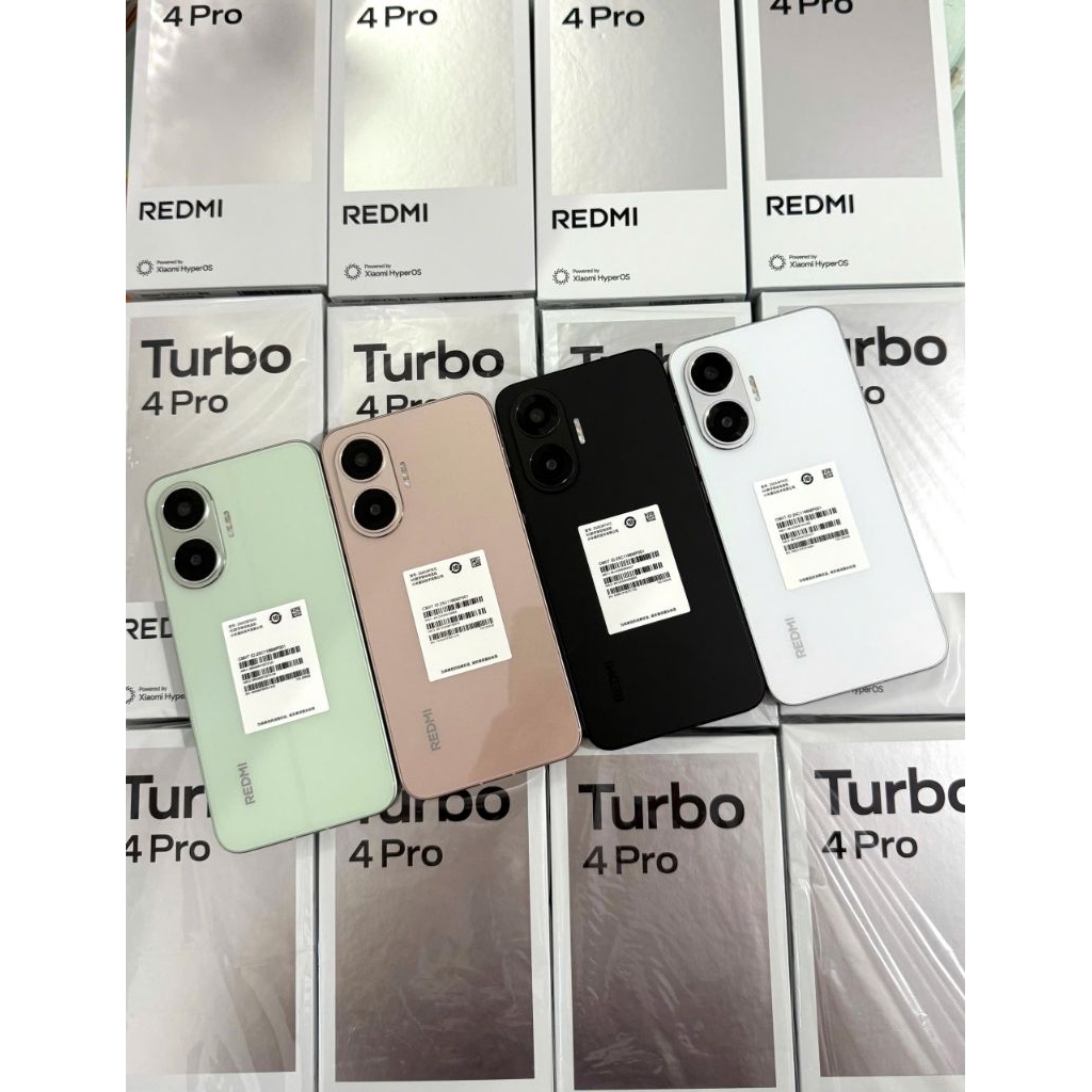 Điện thoại Redmi Turbo 4 Pro, chip Snapdragon 8s Gen 4, Pin 7.550 mAh, sạc nhanh 90W | BigBuy360 - bigbuy360.vn