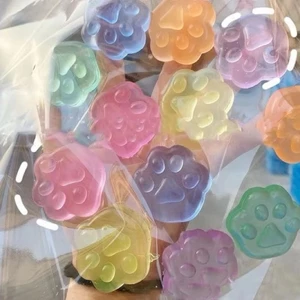 Đồ Chơi Squishy Hình Bàn Chân Mèo 3D Bằng Silicone Mềm Đồ Chơi Giảm Stress Chân Mèo Slilicone