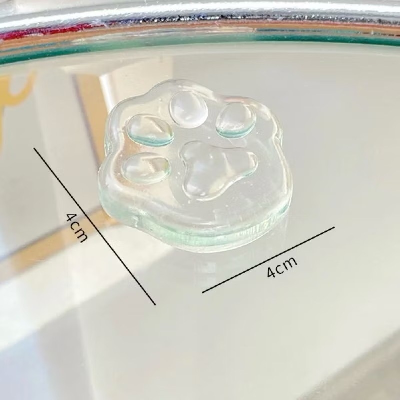 Đồ Chơi Squishy Hình Bàn Chân Mèo 3D Bằng Silicone Mềm Đồ Chơi Giảm Stress Chân Mèo Slilicone