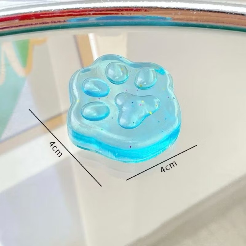 Đồ Chơi Squishy Hình Bàn Chân Mèo 3D Bằng Silicone Mềm Đồ Chơi Giảm Stress Chân Mèo Slilicone