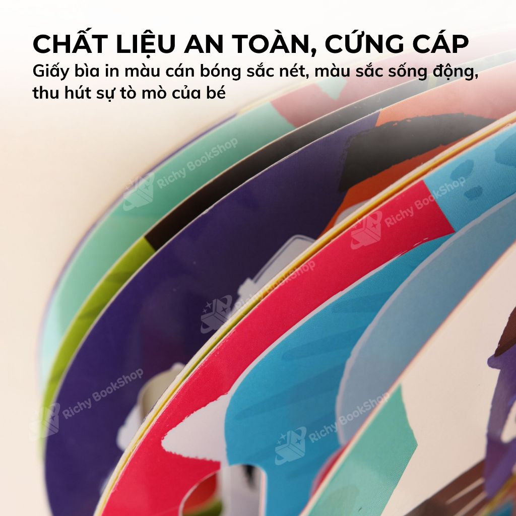 Đồ chơi úa òa giấy Peek a boo Ai đây nhỉ thú vị kích thích trí tưởng tượng khả năng ghi nhớ Lalala baby