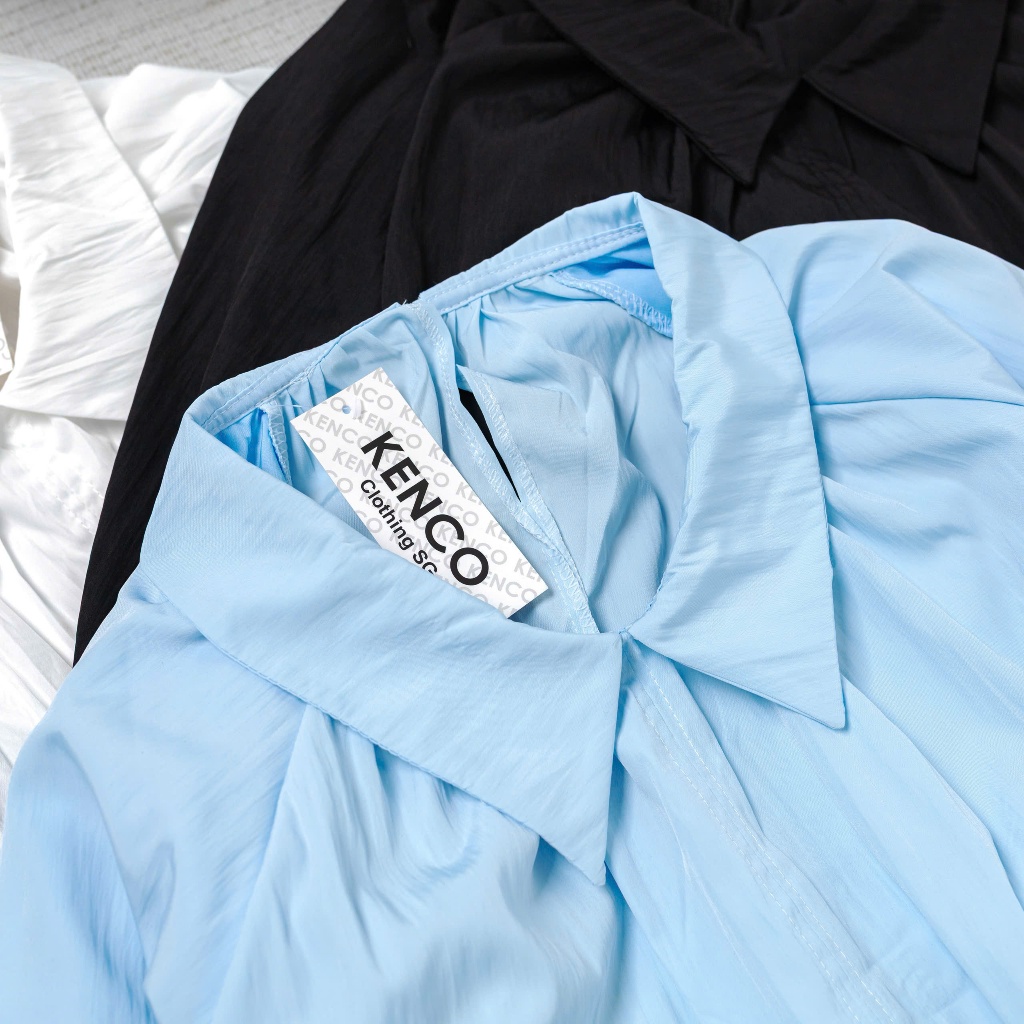 Áo Sơ Mi Over Size Tay Bồng Cổ Bẻ LÂM TÚ CLOTHING MA3111 | BigBuy360 - bigbuy360.vn