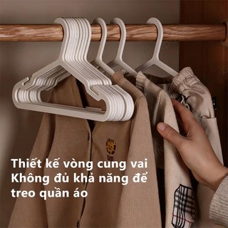GREENSINDOOR Móc Treo Quần Áo Chống Trượt Móc Quần Áo Nhựa quần áo không bị biến dạng Thiết kế rãnh