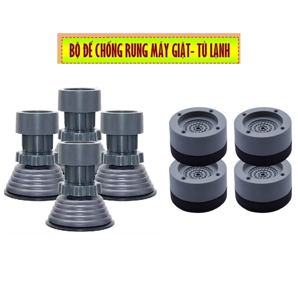 Bộ 8 chân chống rung cho máy giặt - chân kê bếp gas, tủ lạnh - tăng ...