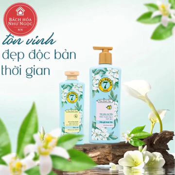 Mua dầu gội 500ml tặng Dầu xả 300ml cùng loại Dầu gội Thái Dương 7 Gold - Hương Hoa Bưởi Tây/ Hoa Hồng Phápi