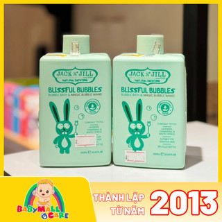 Sữa Tắm Tạo Bọt Jack N Jill Cho Bé 300ml Dịu Nhẹ An Toàn Da Nhạy Cảm | Babymall & Care