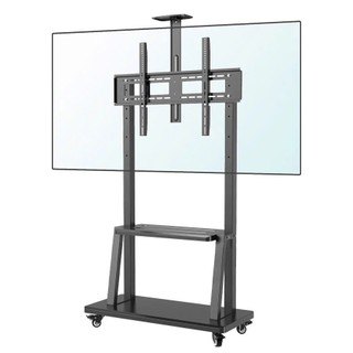 Giá Treo TiVi Di Động Có 4 Bánh Xe Di Chuyển (60-100 inch) - Kệ TiVi G1800-1P Nhập Khẩu