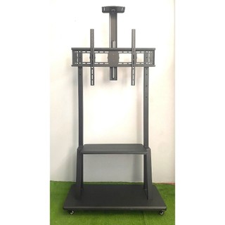 Giá Treo TiVi Di Động Có 4 Bánh Xe Di Chuyển (60-100 inch) - Kệ TiVi G1800-1P Nhập Khẩu