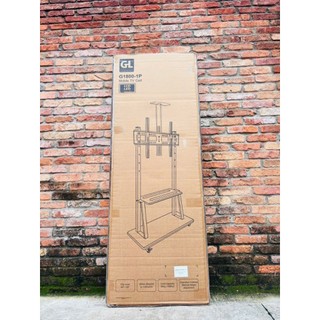 Giá Treo TiVi Di Động Có 4 Bánh Xe Di Chuyển (60-100 inch) - Kệ TiVi G1800-1P Nhập Khẩu