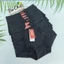 Quần lót nữ Bigsize thun lạnh màu đen 40-80 ký đúc su phối ren Cạp Cao gen bụng Đại Phát 3255 - Bơ Chip