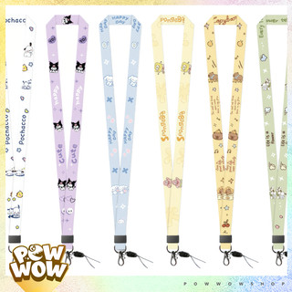 Dây Đeo Thẻ & Điện Thoại Sanrio Hello Kitty Kuromi Melody Cinnamoroll Cute Dây Cổ & Cổ Tay Tiện Lợi