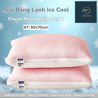 🆒NẰM MÁT🆒Gối Nằm Băng Lạnh Thoáng Mát Tự Nhiên, Êm Mềm Đàn Hồi, Gối Nặng Chuẩn 1kg _ Chăn Ga SỈ HCM