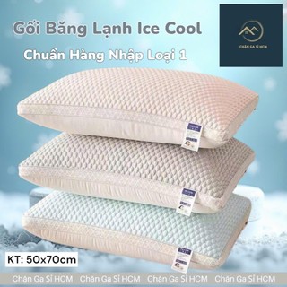 🆒NẰM MÁT🆒Gối Nằm Băng Lạnh Thoáng Mát Tự Nhiên, Êm Mềm Đàn Hồi, Gối Nặng Chuẩn 1kg _ Chăn Ga SỈ HCM