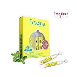 [Chính Hãng] Nước Muối Sinh Lý Fysoline Pháp 5 Ống (Đủ 3 Màu Hồng - Vàng - Xanh)