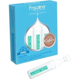 [Chính Hãng] Nước Muối Sinh Lý Fysoline Pháp 5 Ống (Đủ 3 Màu Hồng - Vàng - Xanh)