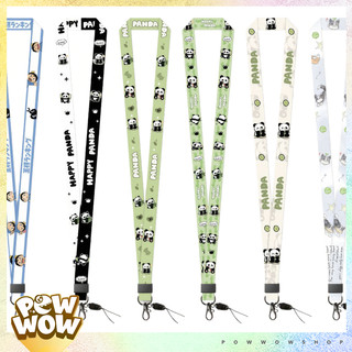 Dây Đeo Thẻ & Điện Thoại Hình Gấu Trúc Panda Tròn Ủn Đáng Yêu Cute Dây Cổ & Cổ Tay Tiện Lợi