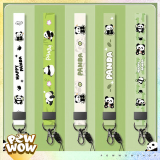 Dây Đeo Thẻ & Điện Thoại Hình Gấu Trúc Panda Tròn Ủn Đáng Yêu Cute Dây Cổ & Cổ Tay Tiện Lợi