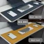 DeskPad Da PU Cao Cấp 2 Mặt Kích Thước Lớn - Chống Nước - Chống Trầy - Dễ Vệ Sinh