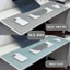 DeskPad Da PU Cao Cấp 2 Mặt Kích Thước Lớn - Chống Nước - Chống Trầy - Dễ Vệ Sinh