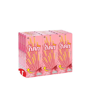 SỈ - Lốc 12 +1 hộp bánh que Ticky Thái Lan