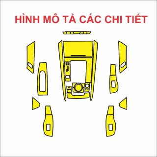Decal dán trang trí nội thất Mazda Cx30