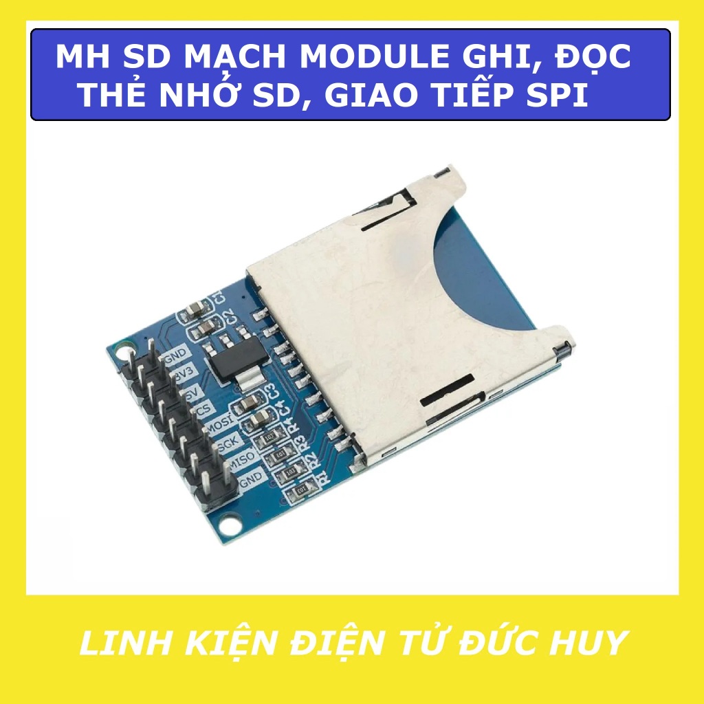 MH SD MẠCH MODULE GHI, ĐỌC THẺ NHỚ SD | Shopee Việt Nam
