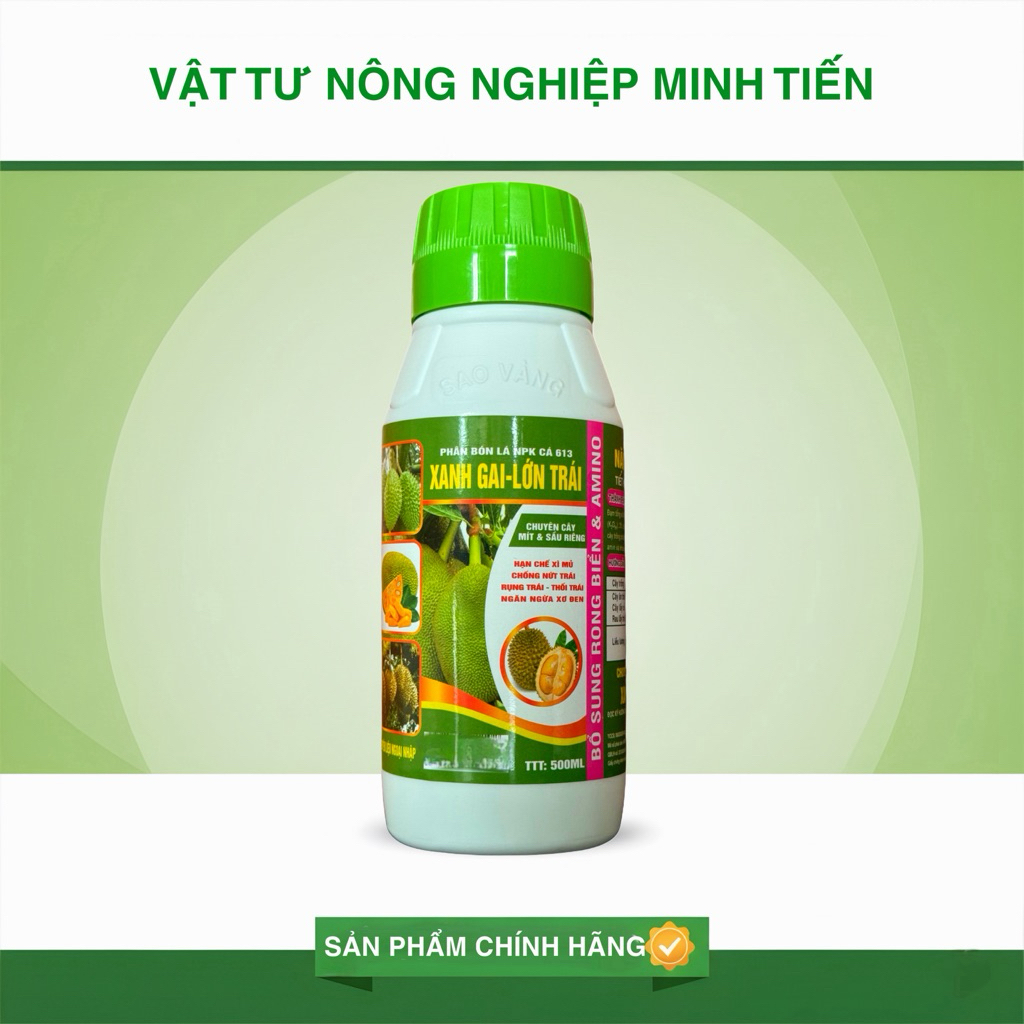 Phân Bón Lá Xanh Gai Lớn Trái chai 500ml