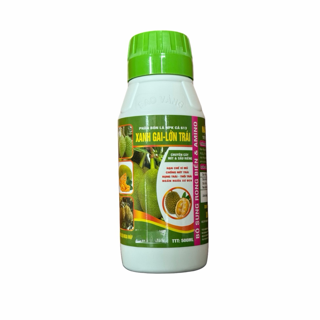 Phân Bón Lá Xanh Gai Lớn Trái chai 500ml