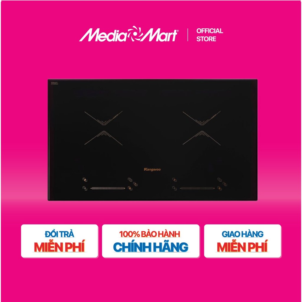 [MEDIAMART] - Bếp từ đôi Kangaroo KG859i Thailand - FREESHIP,Bảohànhchínhhãng