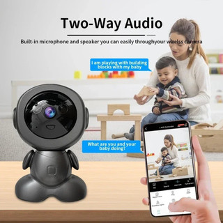 V380 Pro CCTV Kết nối WiFi Camera an ninh nhà thông minh IP Người máy Camera Baby/Pet/Nanny HD 1080P Ứng dụng