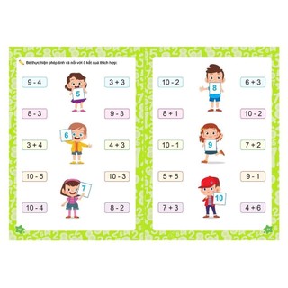 Sách Toán Tư Duy Cho Bé 4–6 Tuổi – Bé Chinh Phục Toán Học | Phát Triển IQ, Logic, Chuẩn Bị Vào Lớp 1