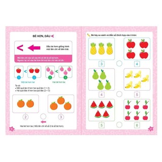 Sách Toán Tư Duy Cho Bé 4–6 Tuổi – Bé Chinh Phục Toán Học | Phát Triển IQ, Logic, Chuẩn Bị Vào Lớp 1