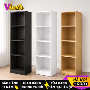 【Hà Nội giao nhanh】Kệ Sách Gỗ Đa Năng - Kệ Để Đồ, Decor Phòng Ngủ & Bàn Làm Việc Lắp Ráp Tiện Lợi