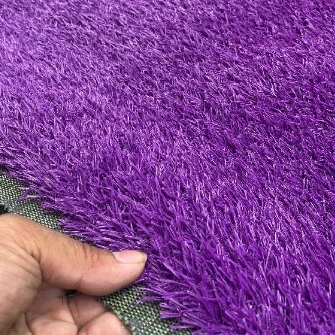 2m x 6m (12m2), Thảm cỏ màu nhân tạo sợi 2.5cm  trang trí sân vườn, trải sàn và dán tường