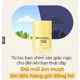 Dưỡng môi CNP Son dưỡng môi keo ong CNP Laboratory phục hồi và giữ ẩm môi kéo dài đến 12 giờ 15ml - Kosmi Beauty
