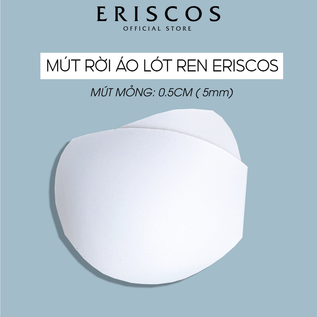 Mút mỏng 0.5cm lắp rời áo lót ren và cotton Eriscos ( chỉ dành cho áo của tiệm)