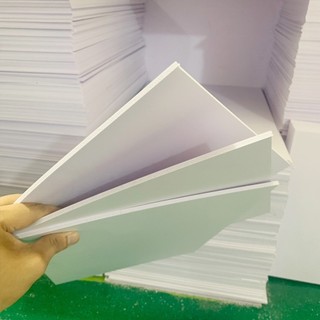 Bìa mô hình Fomex, Tấm Fomex trắng 30x40cm, 40x60cm - Fomex dày 3mm, 5mm, 8mm - Mua 6 tấm tặng 1 dao