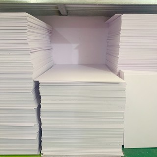 Bìa mô hình Fomex, Tấm Fomex trắng 30x40cm, 40x60cm - Fomex dày 3mm, 5mm, 8mm - Mua 6 tấm tặng 1 dao