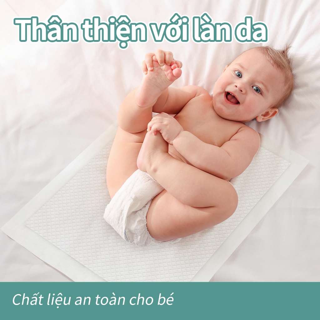 Thương Hiệu MaiWieel Tấm Lót Chống Thấm Nước Tiểu 10 Miếng Siêu Dày Siêu Thấm Hút Cho Người Già Mẹ