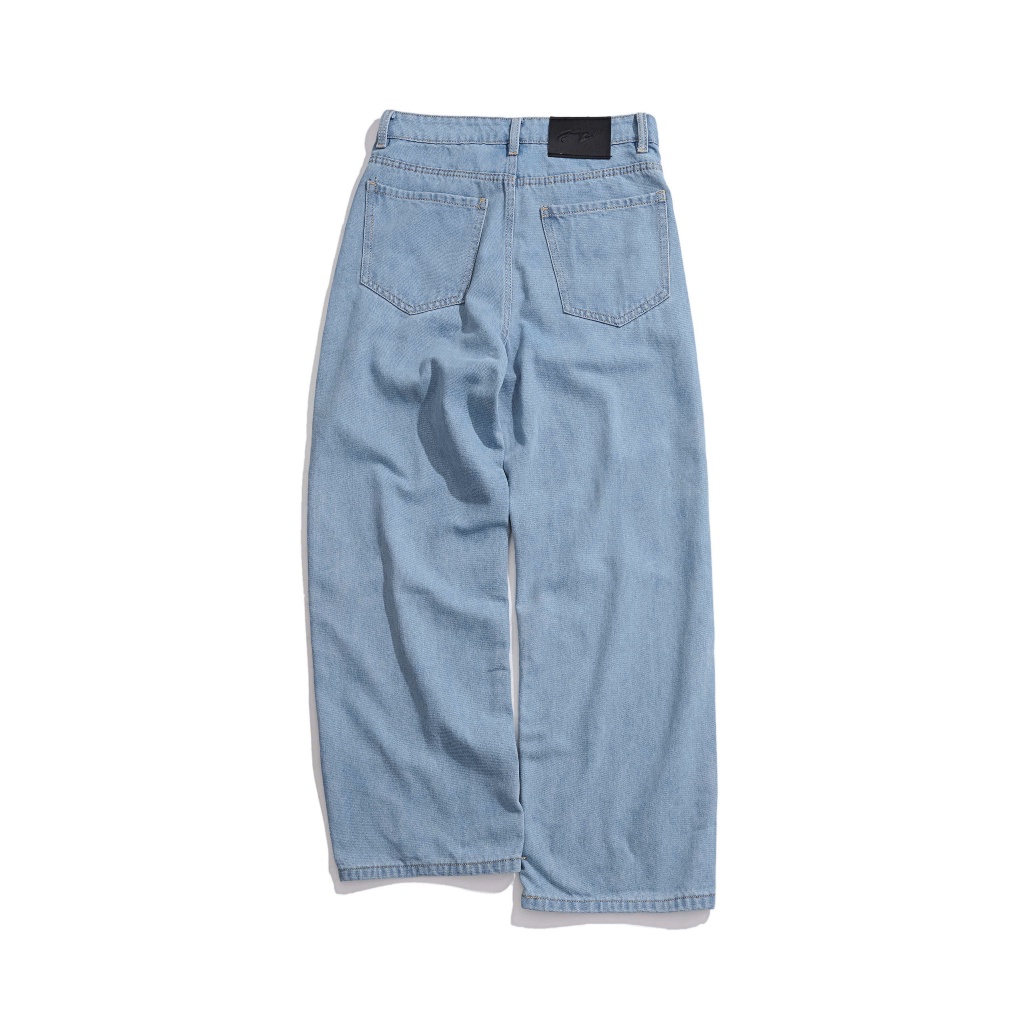 LIGHT BLUE WIDE STRAIGHT JEANS WHOSE - Quần jeans ống đứng Whose Studio 1684 | BigBuy360 - bigbuy360.vn