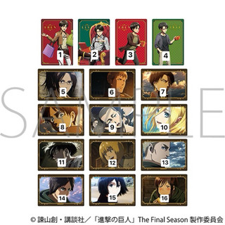 [Solz.Store][Sẵn] Lẻ Card Clear Aurora Attack On Titan/AOT