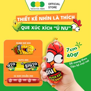 Combo 20 Cây Xúc Xích Tiệt Trùng Siume Vietinter Foods (Cây 40g)