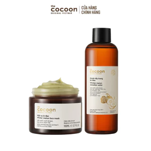 Combo 1 Mặt nạ bí đao 100ml + 1 Bigsize Nước tẩy trang bí đao 500ml