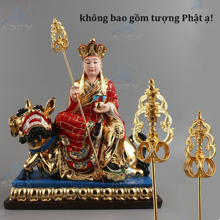 Thiền Trượng Địa Tạng Mạ Vàng Tích Lộc Phong Thủy Cho Nhà & Văn Phòng Decor