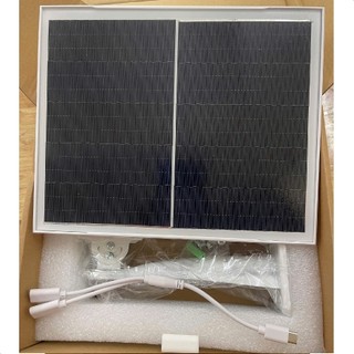 Tấm pin năng lượng mặt trời camera ngoài trời Vstarcam Solar Panel - kèm cáp chia cắm cùng lúc 2 tấm