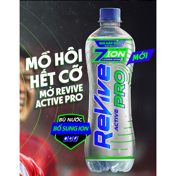 Thùng 24 Chai Nước Điện Giải Thể Thao Revive Active Pro Không Ga 450ml ...