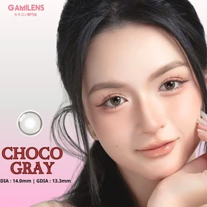 Lens y tế cấp ẩm CHOCO GRAY cho mắt nhạy cảm 12 tháng Hàn Quốc Eyeblink