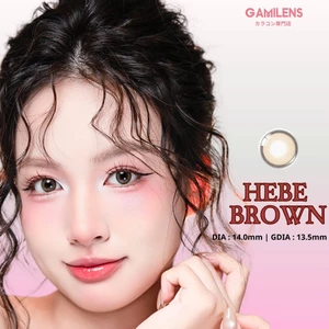 Lens y tế cấp ẩm HEBE BROWN cấp ẩm cho mắt nhạy cảm ( Giảm giá 35k khách hàng mới ) Eyeblink