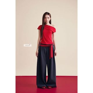 𝐌𝐨𝐫𝐠𝐚𝐧𝐚 𝐏𝐚𝐧𝐭𝐬 - Quần tây suông trơn ống rộng, quần tây nữ công sở nhien.official NQT00001