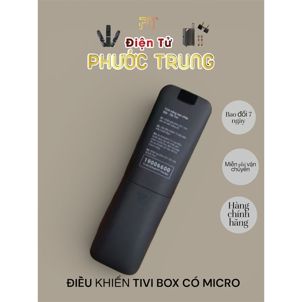 Điều khiển FPT giọng nói - Bảo hành 1 tháng